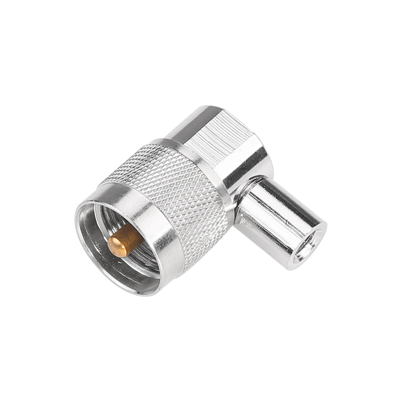 Connettore RF maschio dedicato per banda UHF